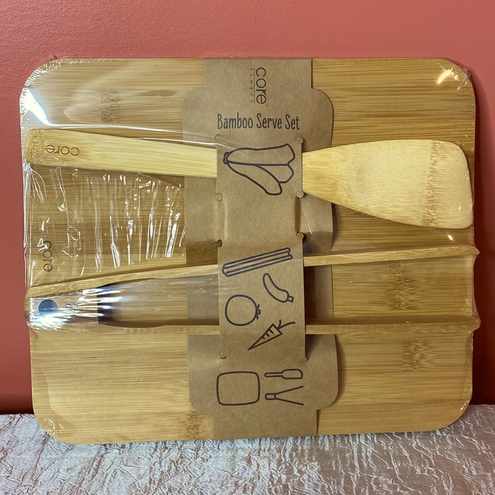 NEW Core Bamboo Serve Set